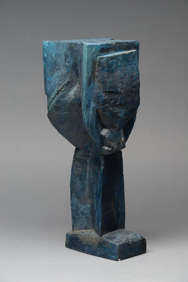 Zbyněk Sekal - Untitled (Blue Flower) 