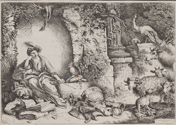 Giovanni Battista Castiglione - Circe 