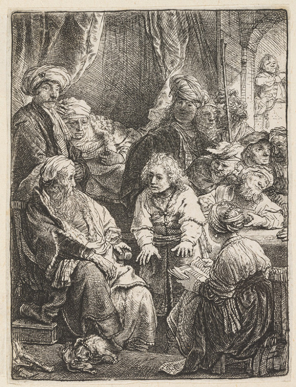 Rembrandt Harmenszoon van Rijn - Joseph telling his dreams 