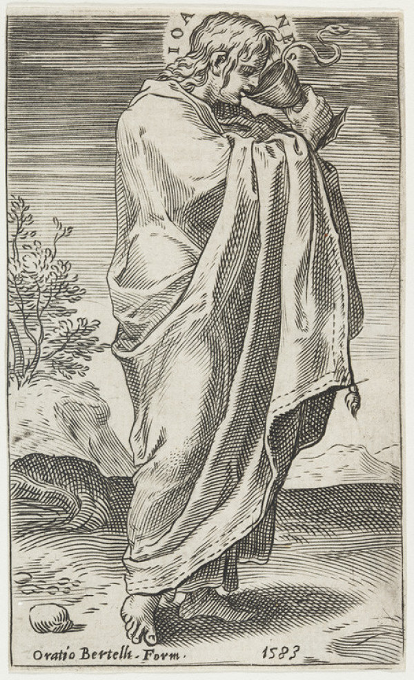 Agostino Carracci - engraver - St John 