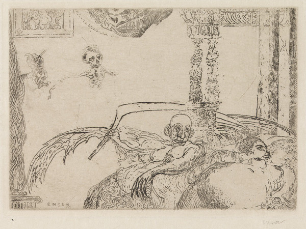 James Ensor - Lust from the cycle The Deadly Sins 