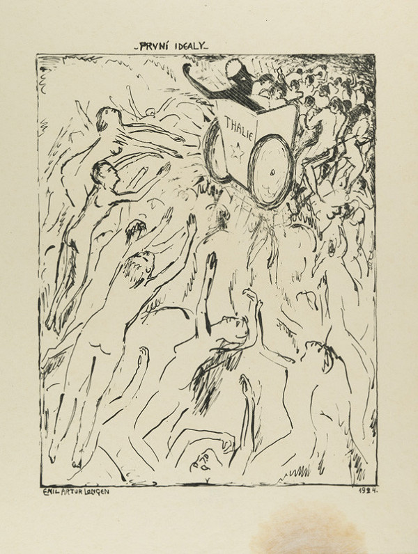 Emil Arthur Pittermann-Longen - First Ideals, from the cycle Behind the Curtain 