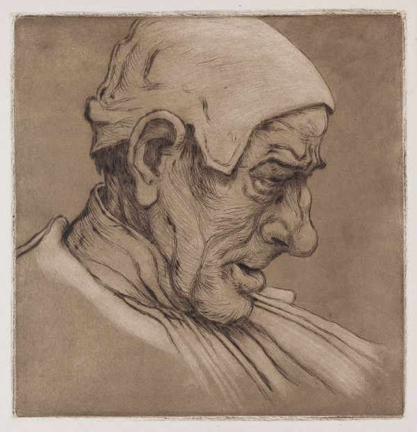 Karel Myslbek - Head of Pierrot (Pierrot) 