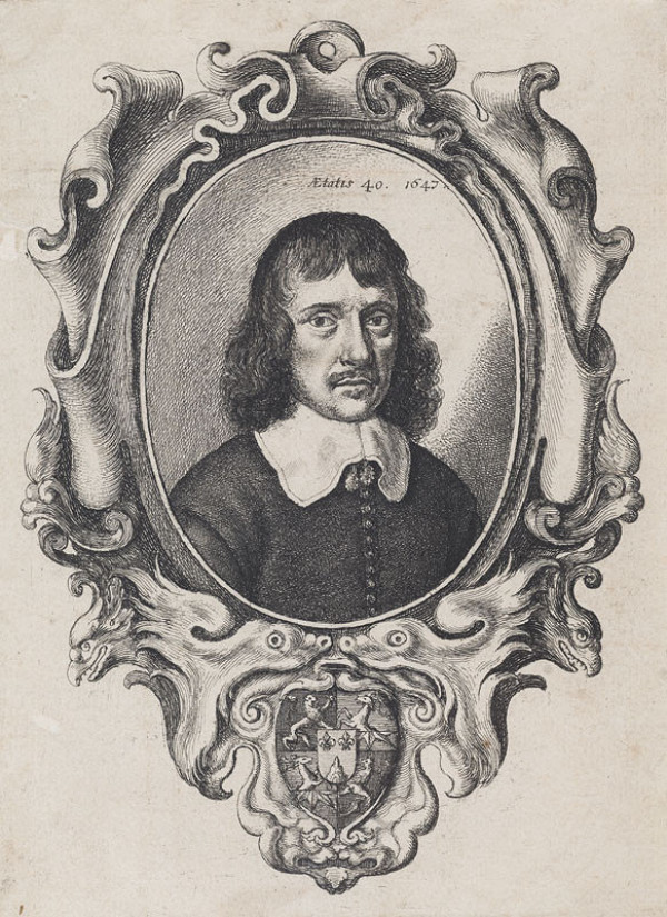 Wenceslaus Hollar, Wenceslaus Hollar - inventor - Self-portrait 