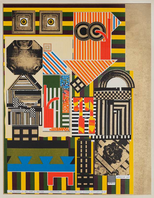 Eduardo Paolozzi - Artificial Sun, 1st sheet from the As Is When series 