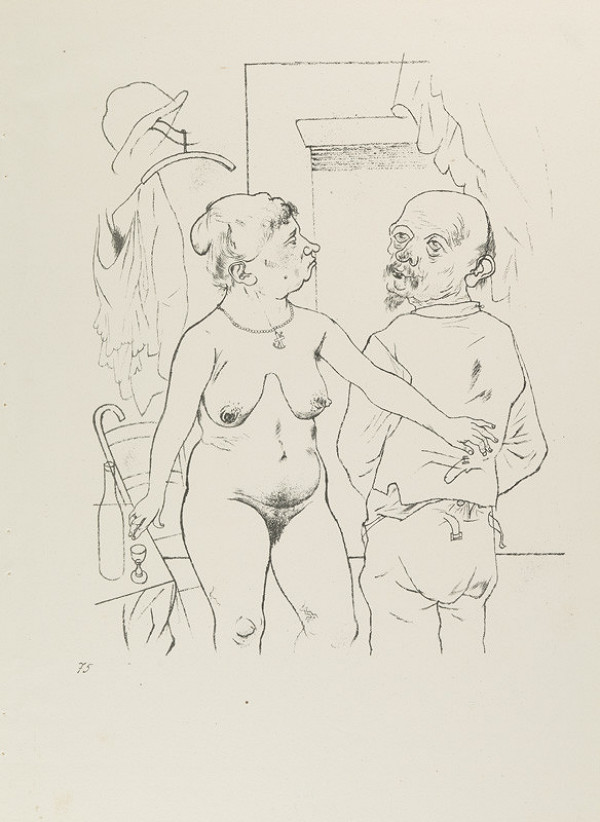 George Grosz - engraver, Malik Verlag Berlin - publisher - From the cycle „Ecce homo“ - 83. The End 