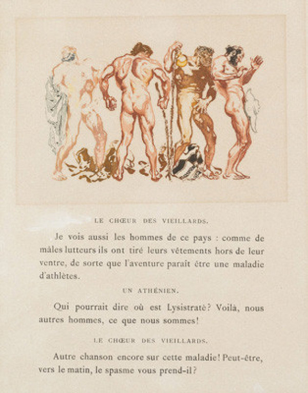 František Kupka - engraver, Blairot - publisher - Lysistrata 