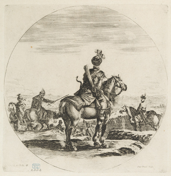Stefano della Bella - engraver - Polish Horseman 