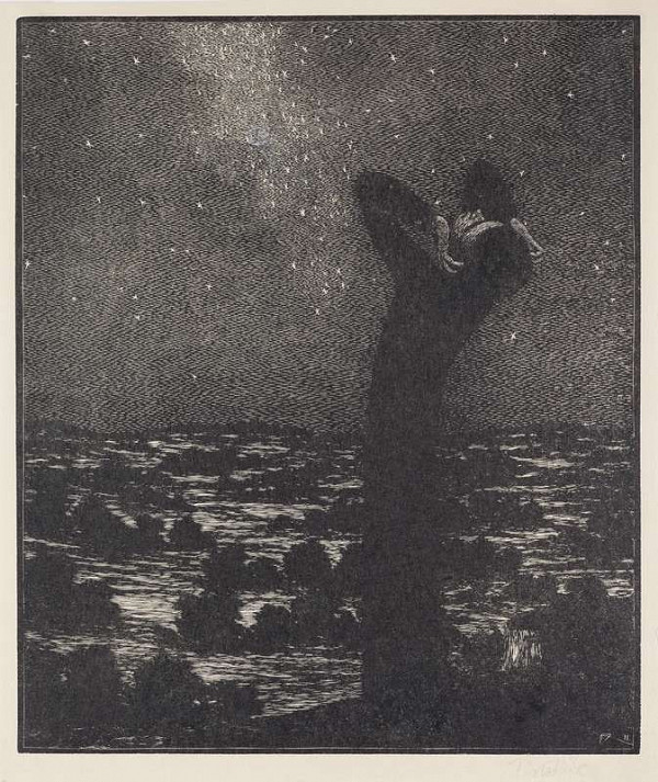 František Kobliha - Series of ten illustrations to Mácha’s „May“ 