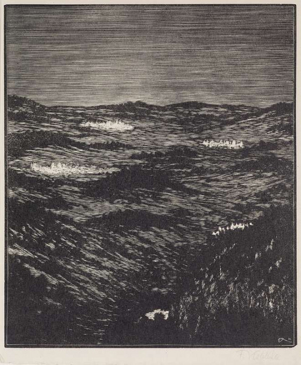 František Kobliha - Series of ten illustrations to Mácha’s „May“ 