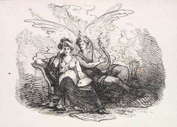 Joseph Fischer - The Allegory of Music and Painting 