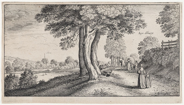 Wenceslaus Hollar, Wenceslaus Hollar - inventor - View of Albury 