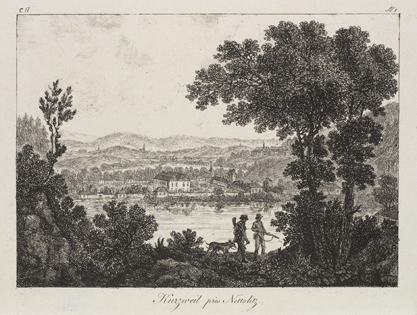 Pauline Schwarzenberg - engraver - Chateau Kratochvíle near Netolice 