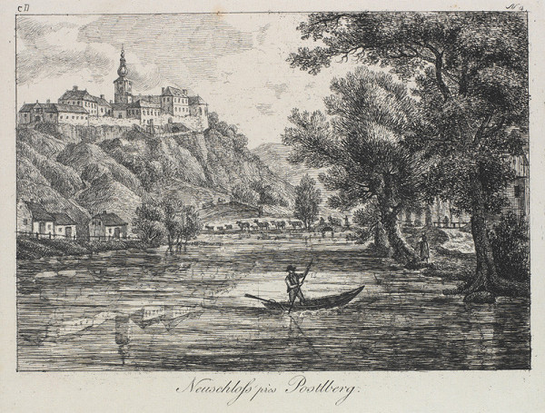 Pauline Schwarzenberg - engraver - Chateau in Postoloprty nad Ohří 