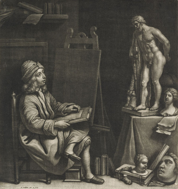 Wallerant Vaillant - engraver - Young Draughtsman 