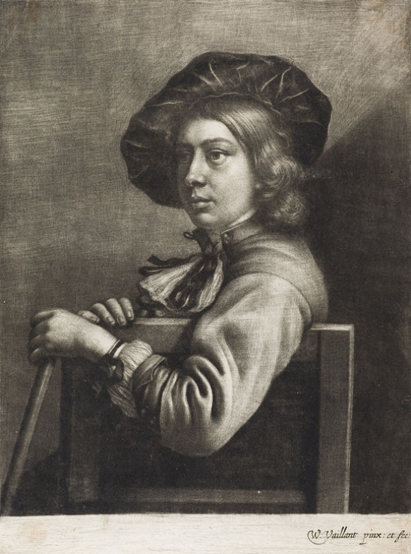 Wallerant Vaillant - engraver - Seated Boy (Andries Vaillant) 