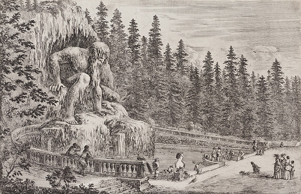 Stefano della Bella - Apennino from the series Pratolino 