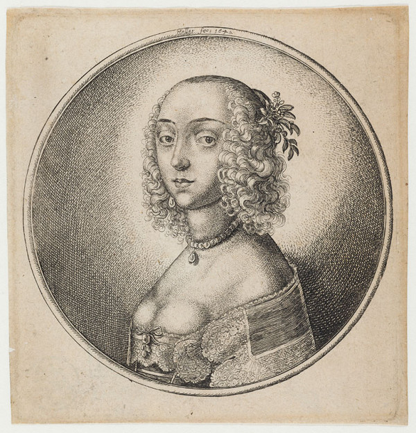 Wenceslaus Hollar - An English Noblewoman 