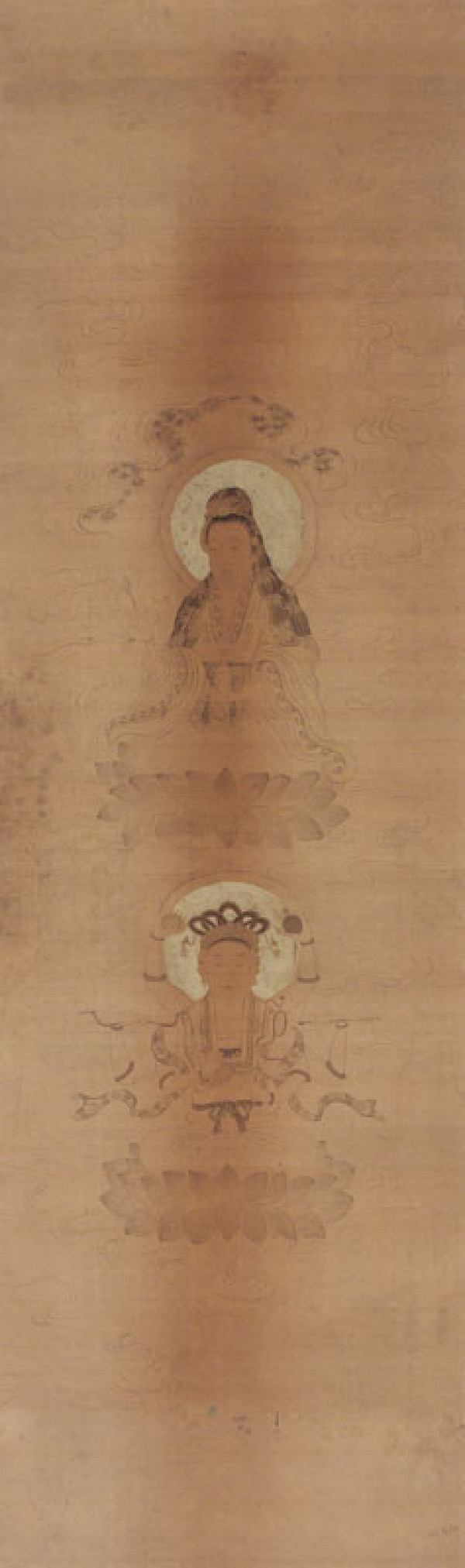 Unknown - Two Forms of Goddess Guanyin 