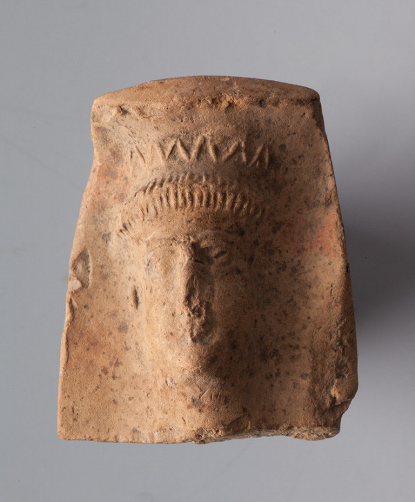 Anonymous (Syria) - Head of a Woman with a Diadem, plaque fragment 