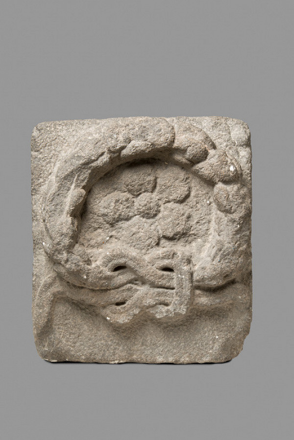 Anonymous (Syria) - Plaque with Festoon and Hercules Knot 