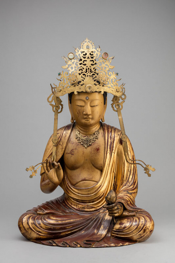 Anonymous - Bodhisattva Kannon with a Lotus Blossom 