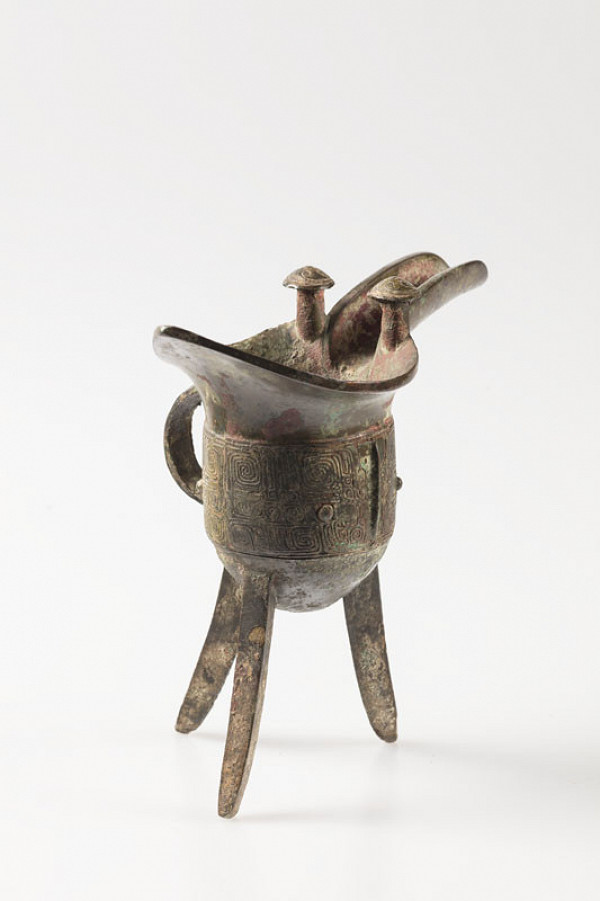 Anonymous - Ritual vessel jue for serving wine 