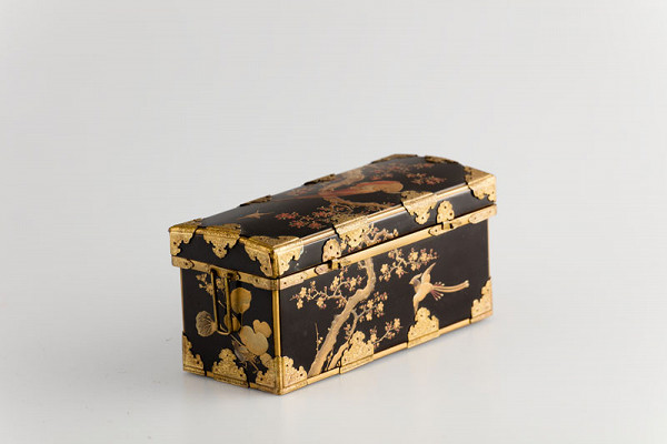 Anonymous artist - Model of chest with pheasant motif 