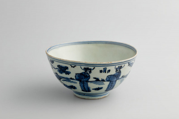unknown - Bowl decorated with literati 