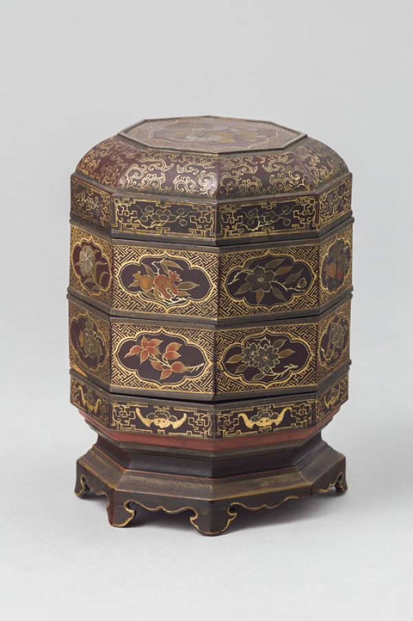 unknown - Four-part octagonal box 