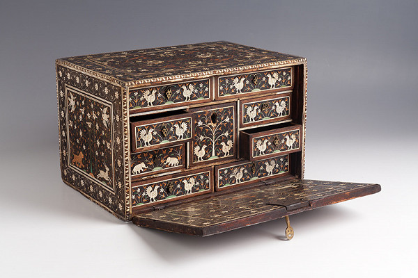 Anonymous - Cabinet with Hunting Scene 