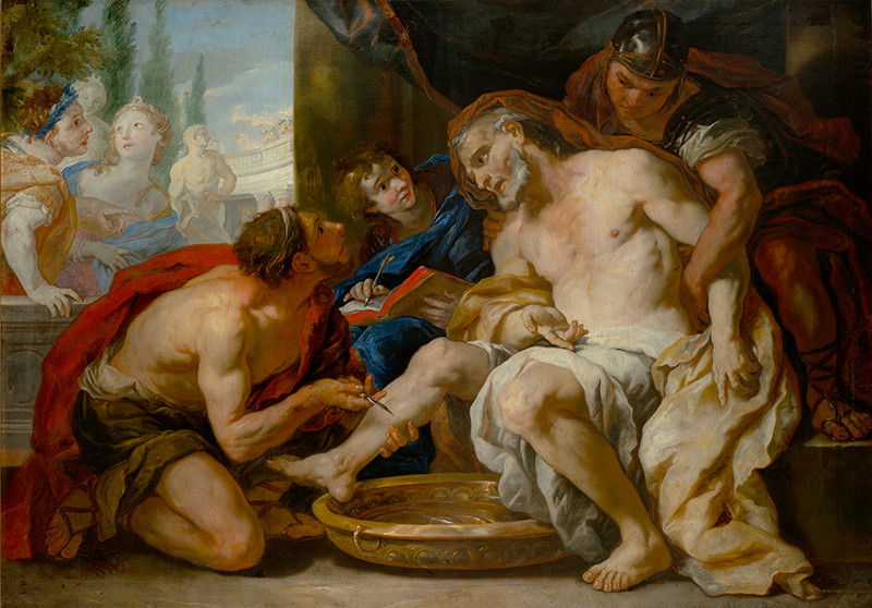 Johann Michael Rottmayr - Death of Seneca