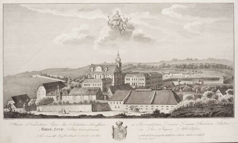 Jan Berka - rytec, Antonín Pucherna - inventor - Břevnovský klášter