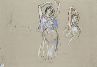 František Kupka - Dancing Woman, study for Aristophanes’ Lysistrata