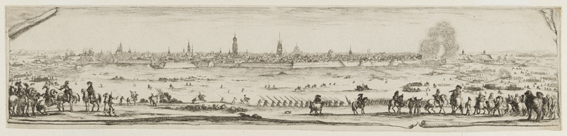 Stefano della Bella - engraver - Plan of the Siege of Arras