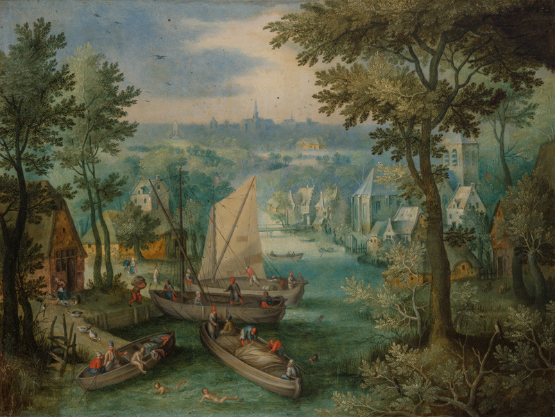 Jan I. Brueghel - Letní krajina