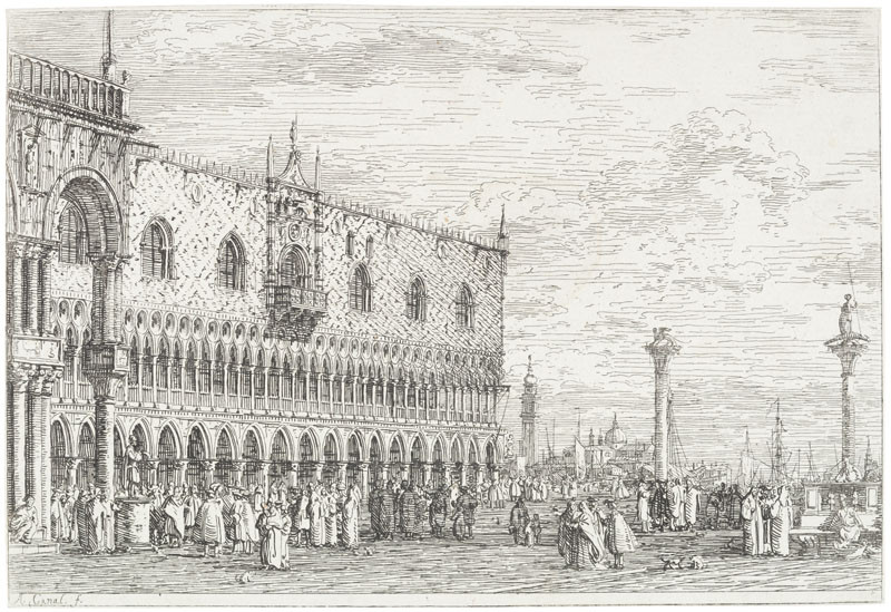 Antonio Canaletto - Dóžecí palác