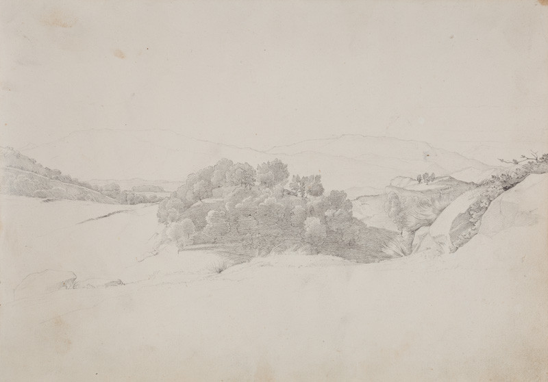 František Tkadlík - Sheet from the Southern Italian Sketchbook - landscape