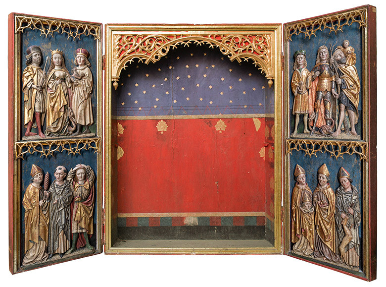 Hans Maler Jr. - Altarpiece of the Fourteen Holy Helpers from Kadaň