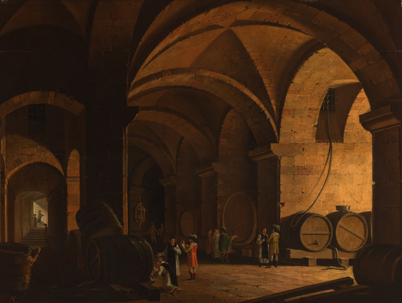 Ludvík Kohl - Vinný sklep v cisterciánském klášteře