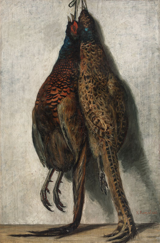 Karel Purkyně - Still-Life with Pheasants (Pheasants)