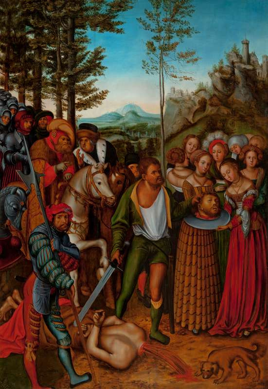 Lucas Cranach the Elder (copy) - The Beheading of St John the Baptist