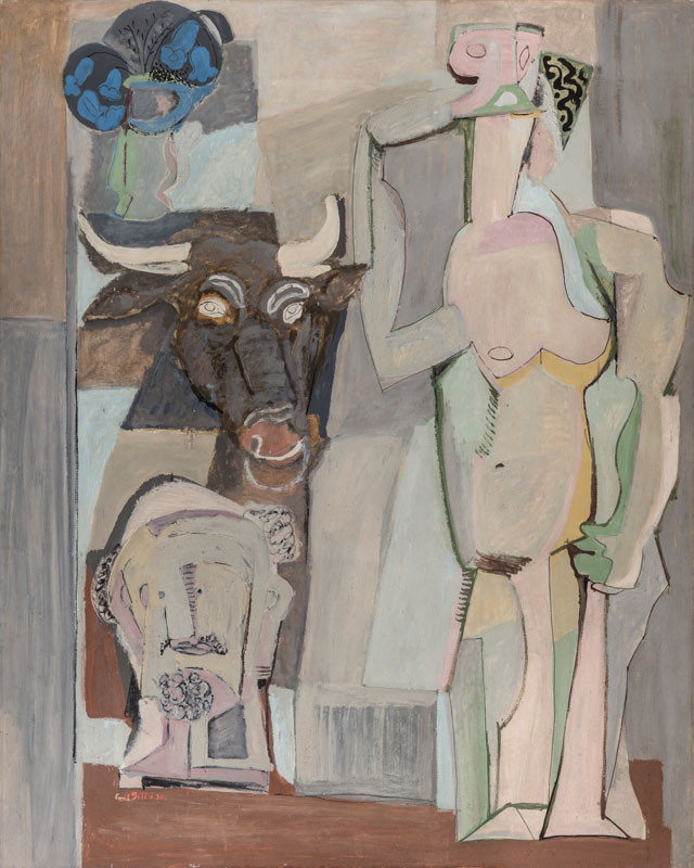 Emil Filla - Woman with a Bull’s Head