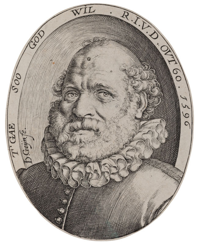 Jacques de Gheyn II. - rytec - Portrét Rutgaerta Janszena