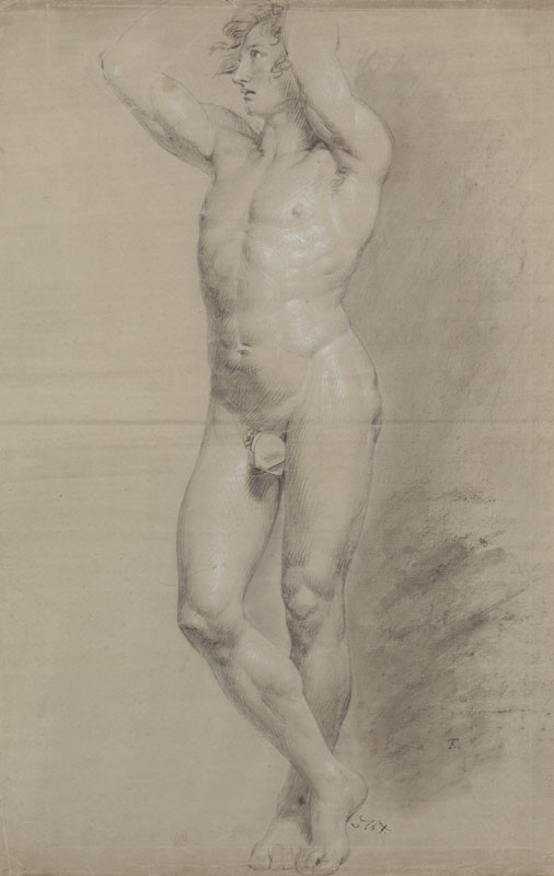 František Tkadlík - Study of a Male Nude