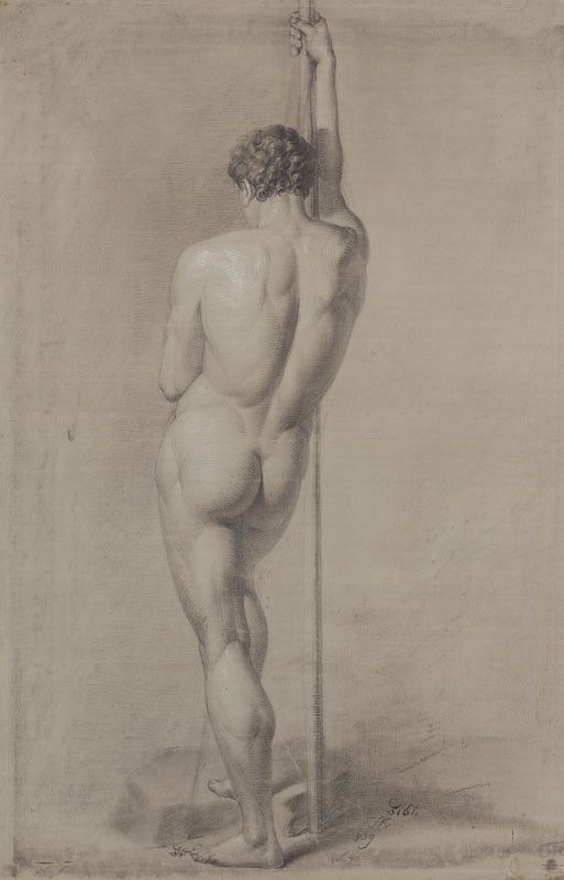 František Tkadlík - Study of a Male Nude