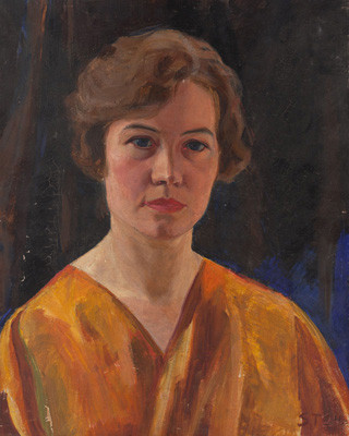 Sláva Tonderová-Zátková - Autoportrét
