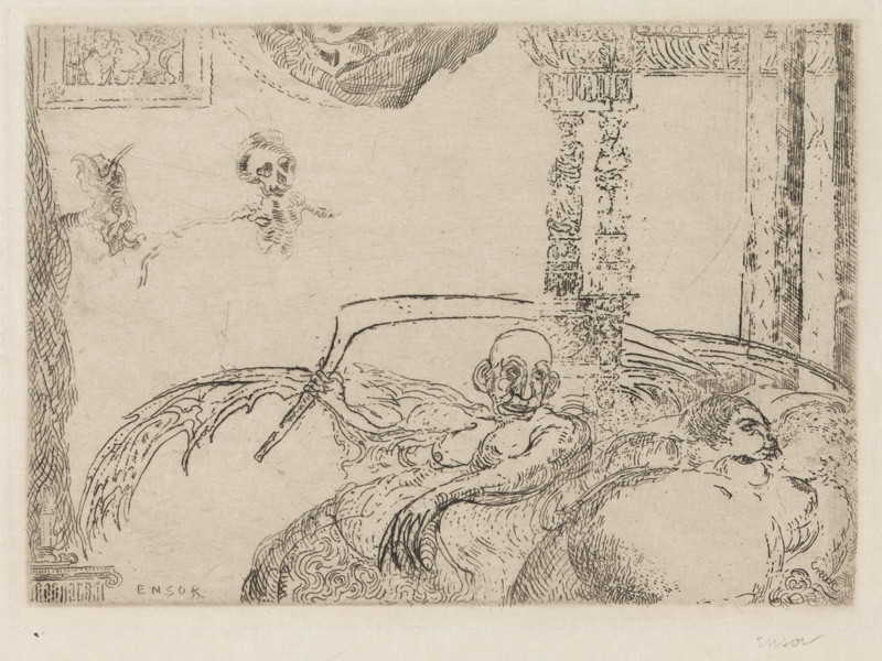 James Ensor - Lust from the cycle The Deadly Sins
