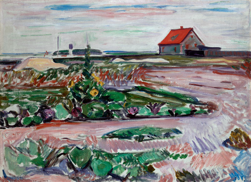 Edvard Munch - Seashore near Lübeck