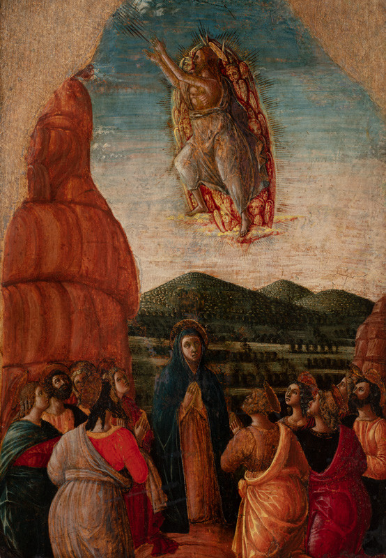 Jacopo da Montagnana - Nanebevstoupení Krista